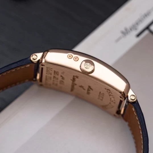 Franck Muller Large Master Banker Moonphase Day Night Three Times 18k Rose Gold 1250 MB L DT-2