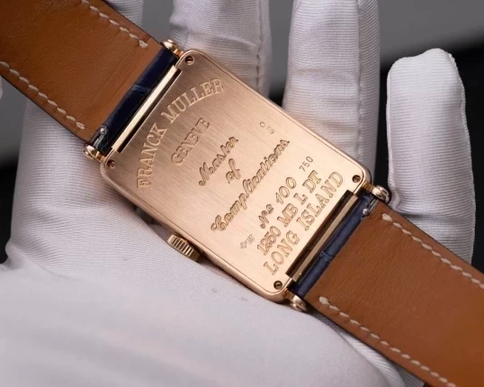 Franck Muller Large Master Banker Moonphase Day Night Three Times 18k Rose Gold 1250 MB L DT-2