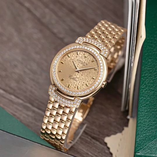 Rolex Cellini 18k 33mm Quartz watch 6622