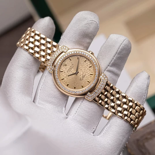Rolex Cellini 18k 33mm Quartz watch 6622