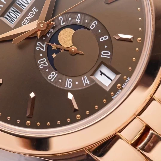 Patek Philippe Complications Annual Calendar Moonphase Ref. 5396/1R-001 Chocolatte Dial