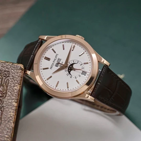 Patek Philippe Complications 5396R-011 Annual Calendar Moonphase White Dial