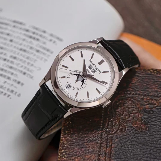 Patek Philippe Complications Annual Calendar Moonphase 5396G-011 – White Gold