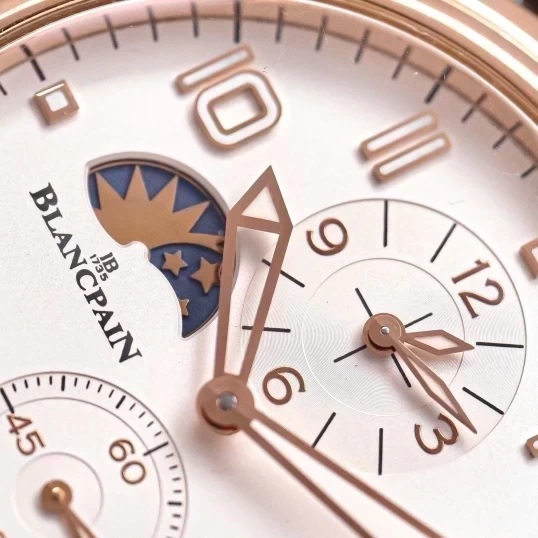 Blancpain Léman 2860-3642-53B – White Dial 18K Rose Gold