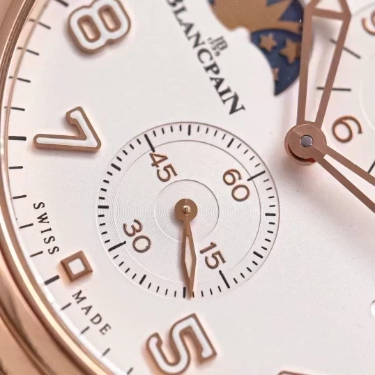 Blancpain Léman 2860-3642-53B – White Dial 18K Rose Gold