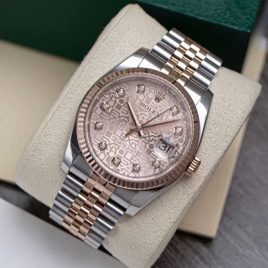 Rolex Oyster Perpetual Datejust 36mm – Ref. 116231 – Pink Computer Diamond Dial