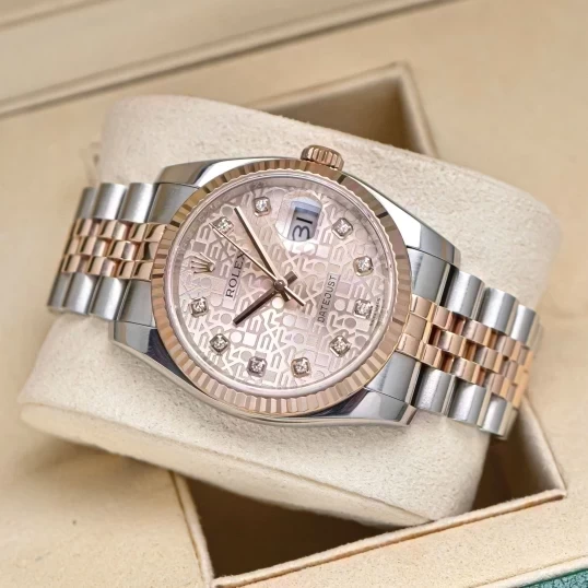 Rolex Oyster Perpetual Datejust 36mm – Ref. 116231 – Pink Computer Diamond Dial