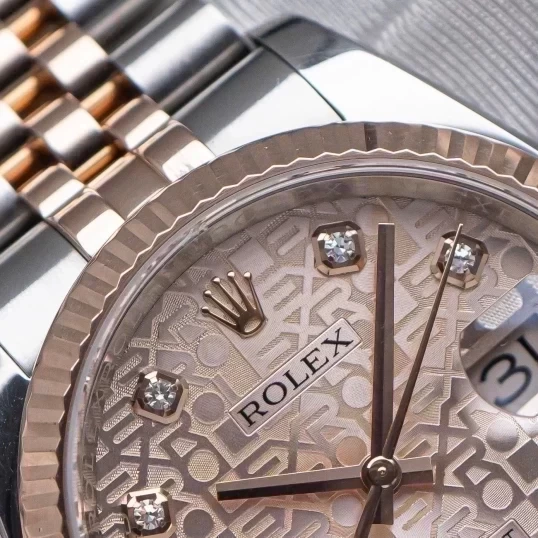 Rolex Oyster Perpetual Datejust 36mm – Ref. 116231 – Pink Computer Diamond Dial