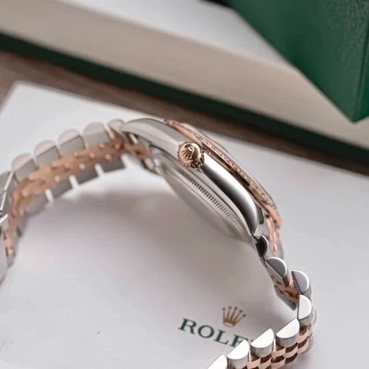 Rolex Oyster Perpetual Datejust 36mm 116231 Mặt số men trắng, Diamond Bezel