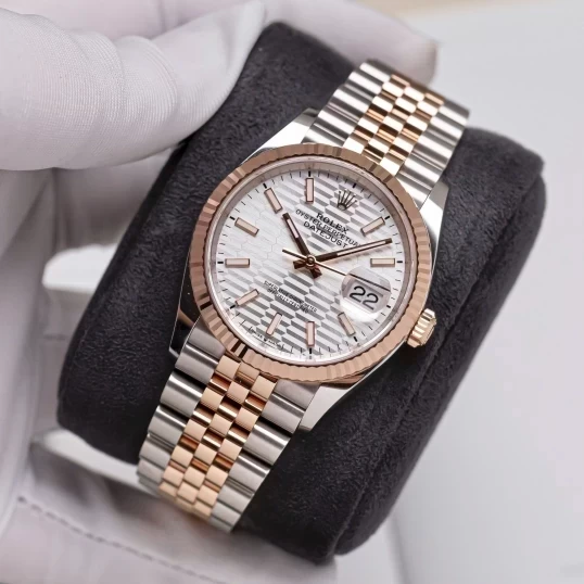 Rolex Oyster Perpetual Datejust 36mm 126231 Mặt số hoạ tiết gạch ( Brick Pattern Dial )