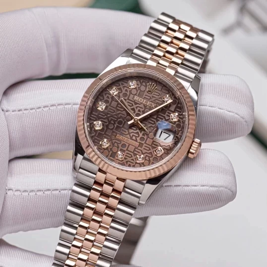 Rolex Oyster Perpetual Datejust 36mm 126231 Vi tính nâu