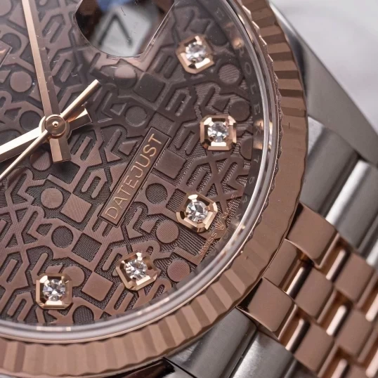 Rolex Oyster Perpetual Datejust 36mm 126231 Vi tính nâu