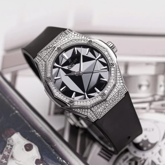 Hublot Classic Fusion Orlinski Titanium Pavé 40mm – Ref. 550.NS.1800.RX.1604.ORL19