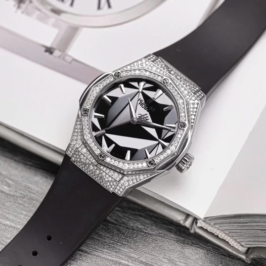 Hublot Classic Fusion Orlinski Titanium Pavé 40mm – Ref. 550.NS.1800.RX.1604.ORL19