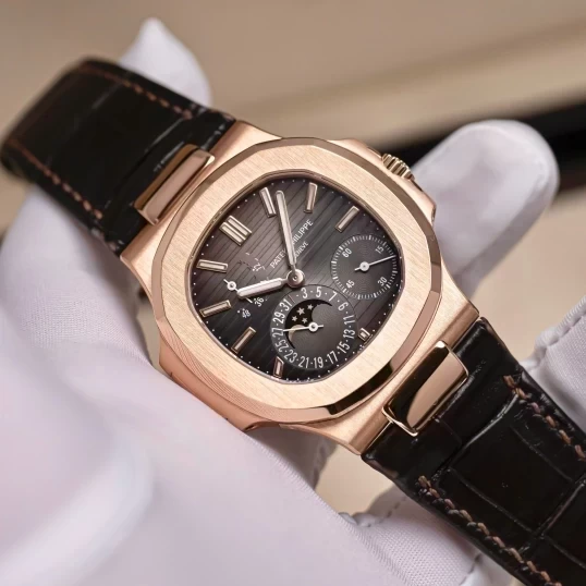 Patek Philippe Nautilus Moonphase Power Reserve 5712R-001 – 40mm Rose Gold
