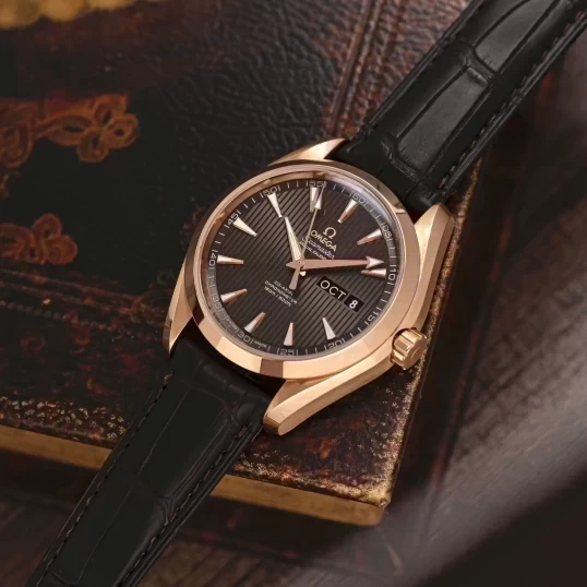 Omega Seamaster Aqua Terra 150M Co-Axial GMT 43mm 18K Red Gold – 231.53.43.22.06.003