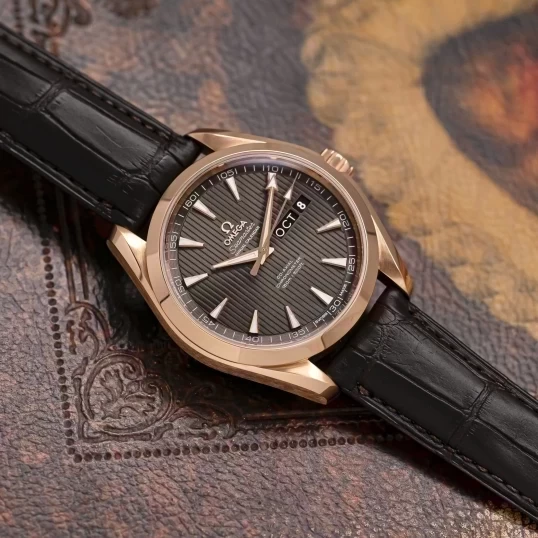 Omega Seamaster Aqua Terra 150M Co-Axial GMT 43mm 18K Red Gold – 231.53.43.22.06.003