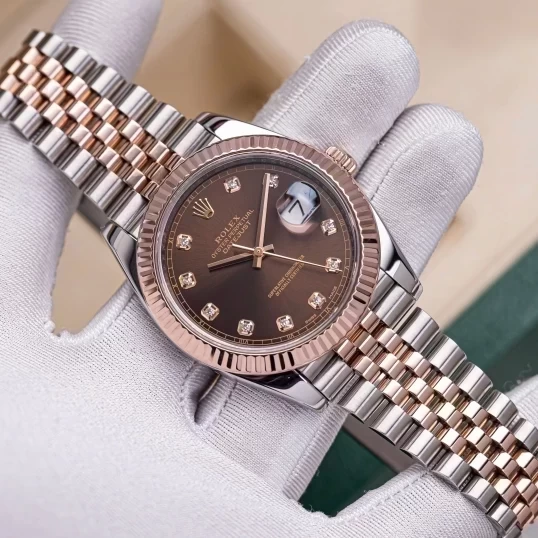 Rolex Oyster Perpetual Datejust 41mm Ref 126331-0004 Chocolate Dial