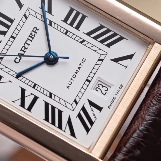 Cartier Tank Solo Large Model Quartz – Stainless Steel – Ref. W5200026