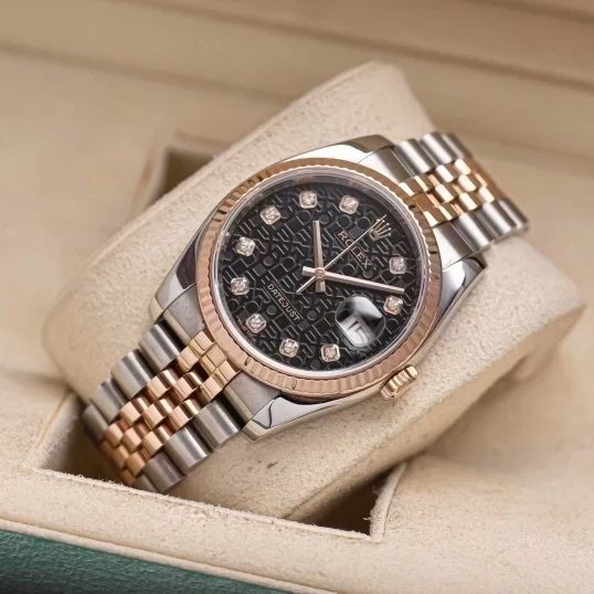 Rolex Oyster Perpetual Datejust 36mm ref 116231 Vi tính đen