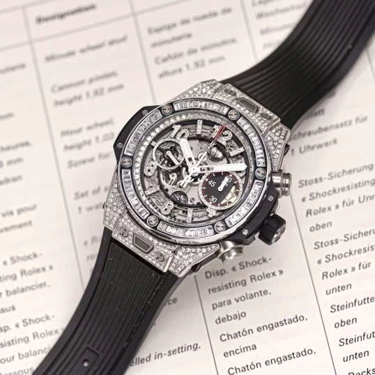 Hublot Big Bang Unico 42mm Ref. 441.NX.1170.RX Custom full kim cương thiên nhiên