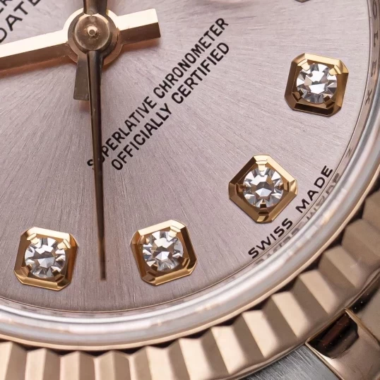 Rolex Oyster Perpetual Lady-Datejust 26mm 179171 Mặt số màu hoa hồng