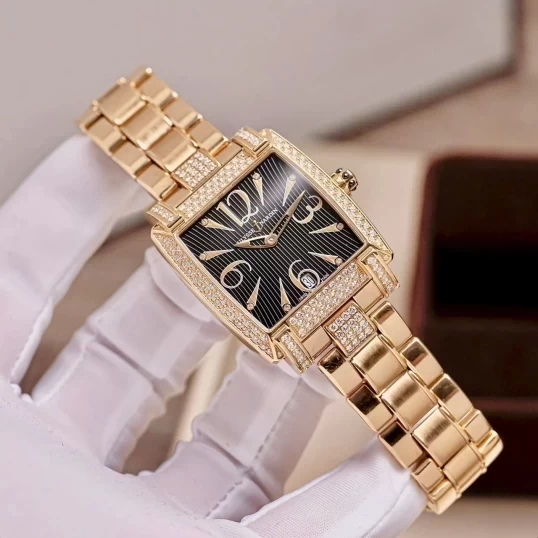 Ulysse Nardin Caprice 136-91AC/06-02 Rose Gold Diamond Black Dial