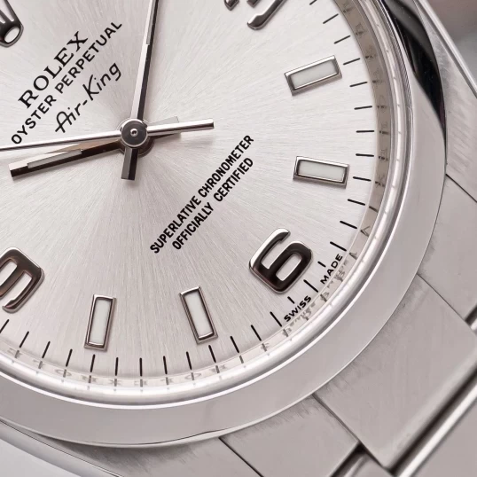 Rolex Oyster Perpetual Air King 114200-0024 Sliver Dial