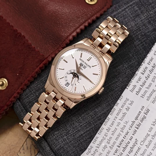 Patek Philippe Complications Annual Calendar Moonphase 5396/1R-010 – White Dial