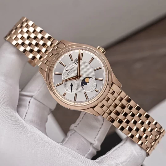 Zenith Captain Moonphase 40mm Rose Gold Ref. 18.2140.691/02.M2140