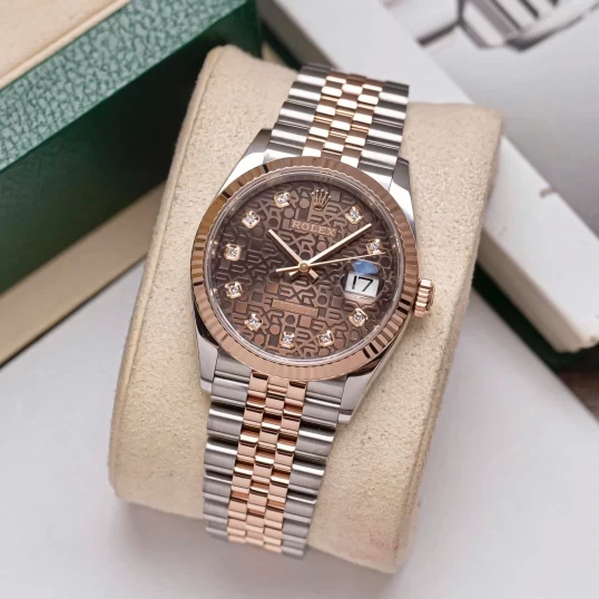 Rolex Oyster Perpetual Datejust 36 126231 Vi Tính Nâu