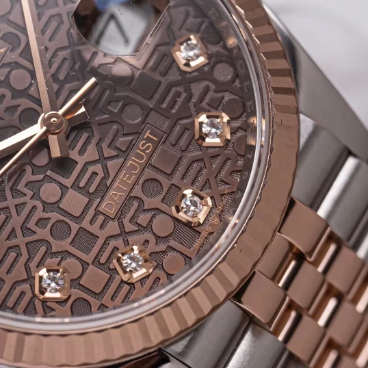 Rolex Oyster Perpetual Datejust 36 126231 Vi Tính Nâu