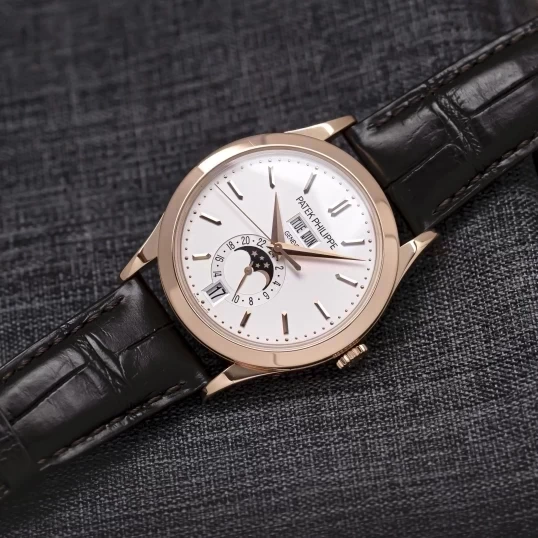 Patek Philippe Complications Annual Calendar Moonphase 5396R-011 – Rose Gold, White Dial