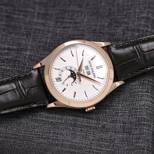 Patek Philippe Complications Annual Calendar Moonphase 5396R-011 – Rose Gold, White Dial