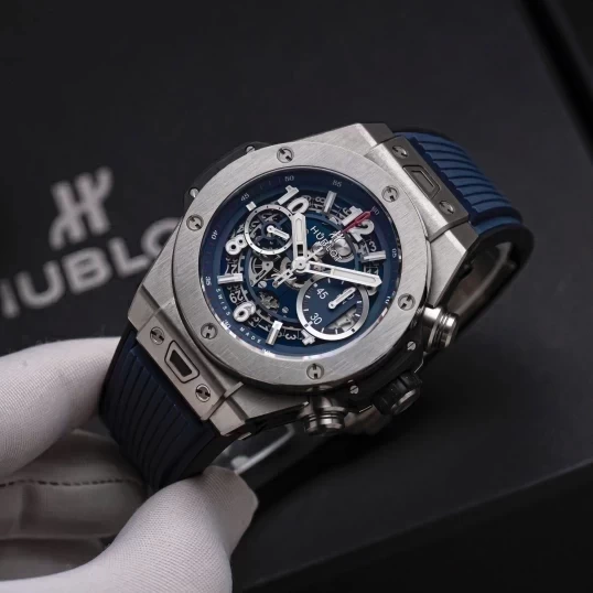 Hublot Big Bang Unico Titanium Blue 45mm Ref. 411.NX.5179.RX