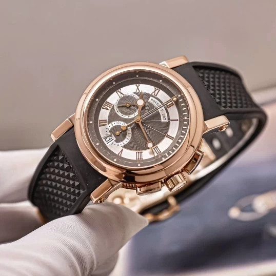Breguet Marine Chronograph 42mm Rose Gold Ref. 5827BR/Z2/5ZU
