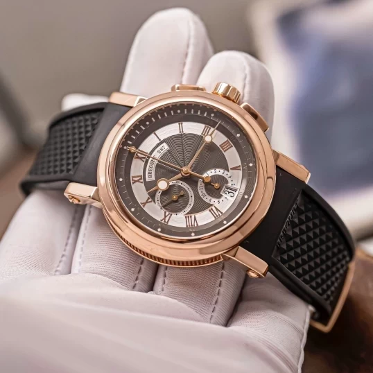 Breguet Marine Chronograph 42mm Rose Gold Ref. 5827BR/Z2/5ZU