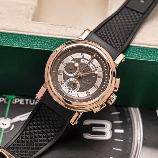 Breguet Marine Chronograph 42mm Rose Gold Ref. 5827BR/Z2/5ZU