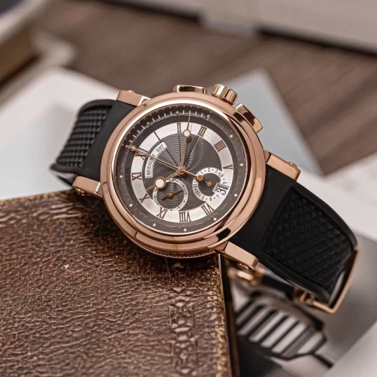 Breguet Marine Chronograph 42mm Rose Gold Ref. 5827BR/Z2/5ZU