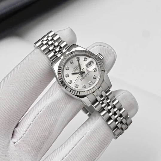 Rolex Oyster Perpetual Lady-Datejust 26mm Ref. 179174 Silver Dial