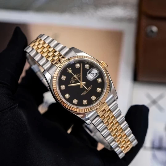 Rolex Oyster Perpetual Datejust 36mm 116233 Black Dial
