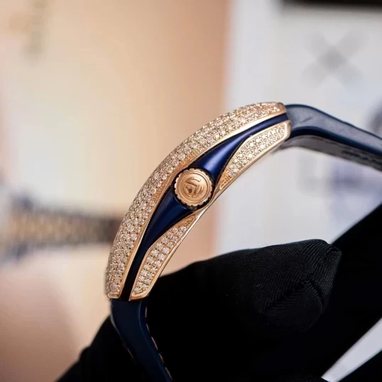 Franck Muller Vanguard Yachting V41 Vàng khối - Full Diamond