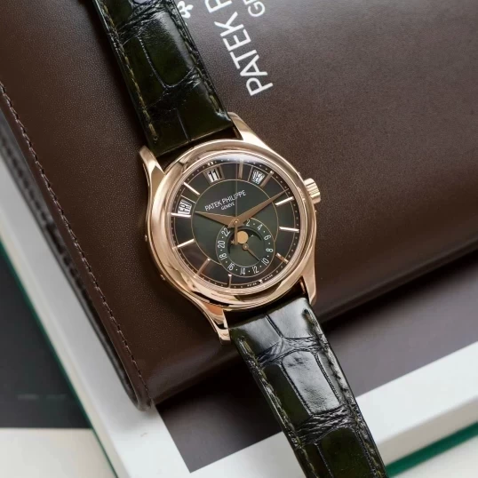 Patek Philippe Complications Annual Calendar Moonphase 40mm Rose Gold Ref. 5205R-011