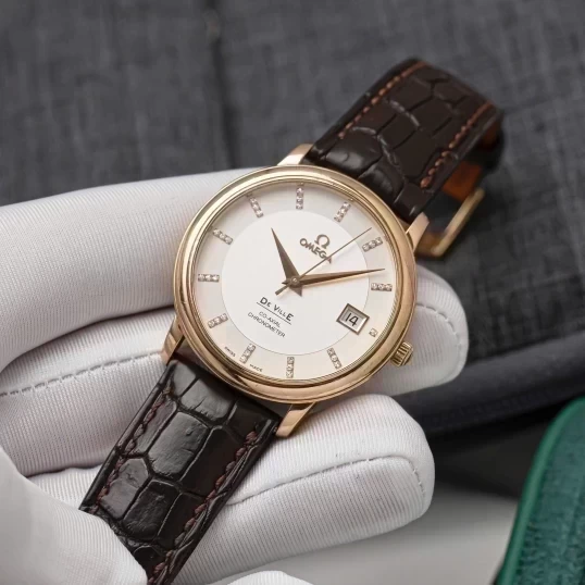 Omega De Ville Prestige Co Axial 36.5mm Yellow Gold 4617.35.02