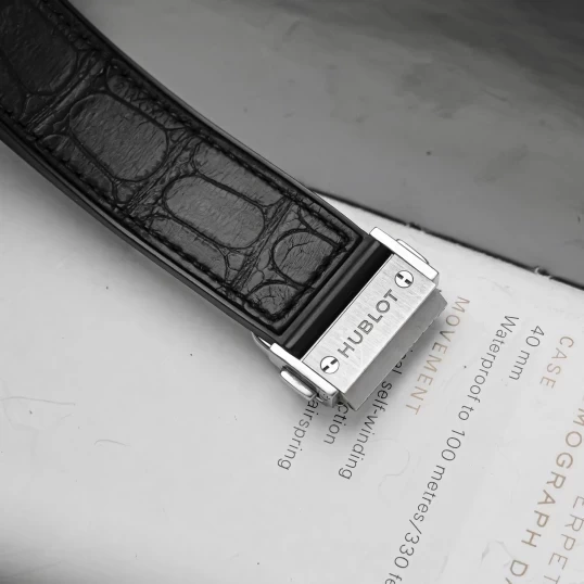 Hublot Classic Fusion Titanium 42mm Ref. 542.NX.1171.LR Custom Full Pave Diamonds