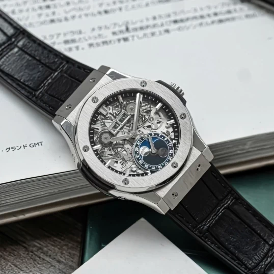 Hublot Classic Fusion Aerofusion Moonphase Titanium 45mm Ref. 517.NX.0170.LR