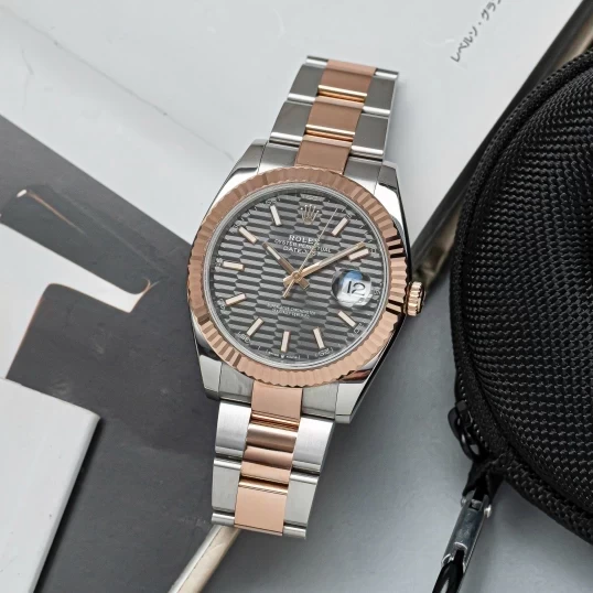 Rolex Oyster Perpetual Datejust 41mm Ref. 126301 Mặt số hoạ tiết gạch ( Brick Pattern Dial )