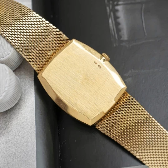 Rolex Cellini 3807 Tonneau Watches Index 18K Gold