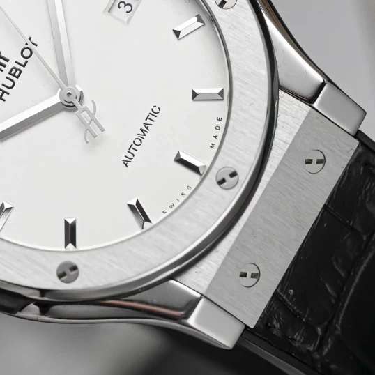 Hublot Classic Fusion Titanium 42mm Ref. 542.NX.2611.LR White Dial
