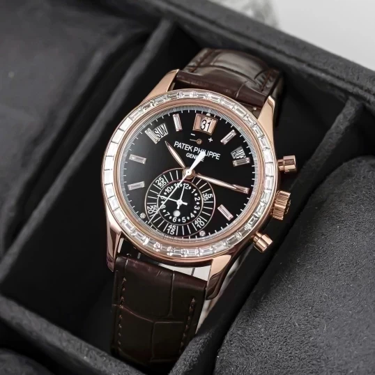 Patek Philippe Complications Annual Calendar Chronograph 5960R Custom Diamonds – Up to 5961R